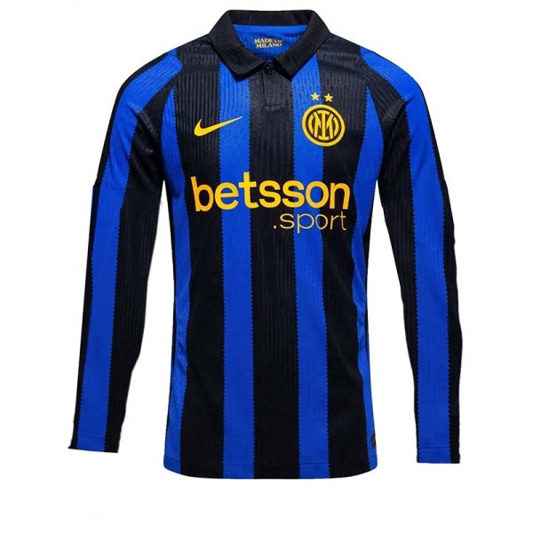 Inter milan home long sleeve jersey 2026-2027